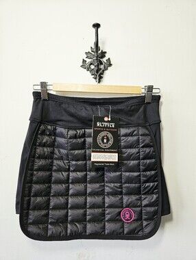 NWT Little Donkey Andy Thermal Puff Skirt Size XS Black Puffer